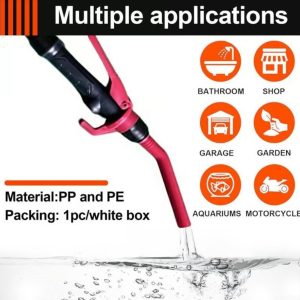 Tubo portatile con pompa