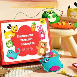 Šivalni komplet Montessori DIY