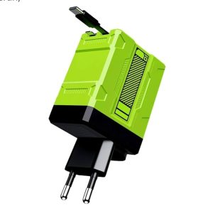 Turbo dvojni stenski polnilec 20W