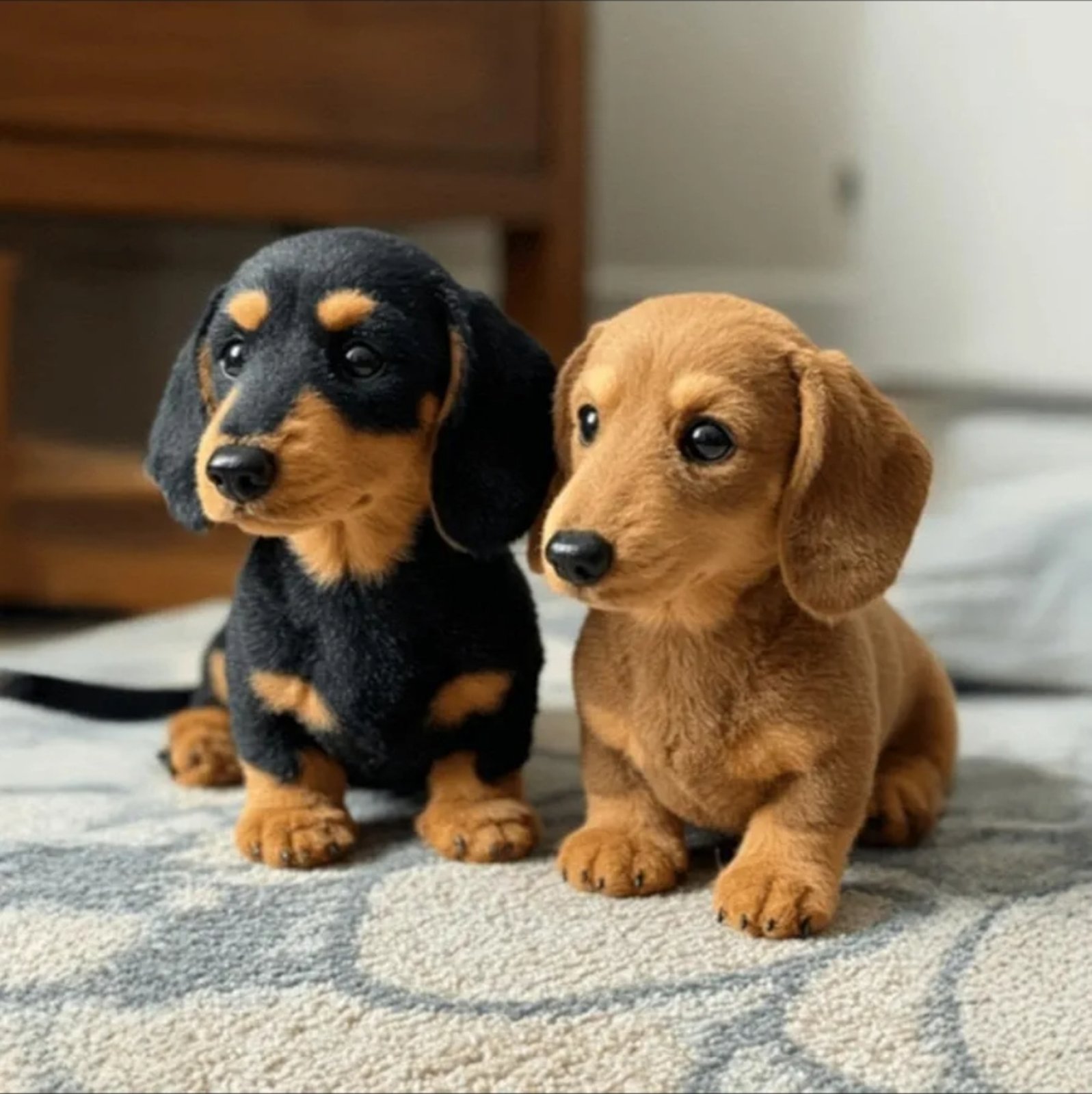 Pametni plišasti pes jazbečar